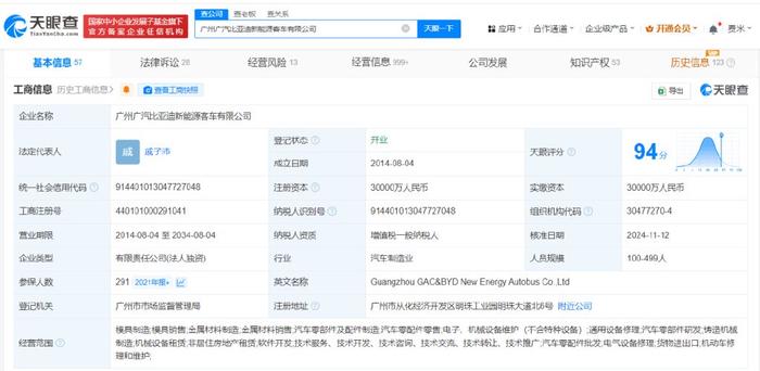 廣汽比亞迪新能源客車(chē)公司新帥上任，戚子沛法定代表人董事長(zhǎng)一肩挑(圖3)